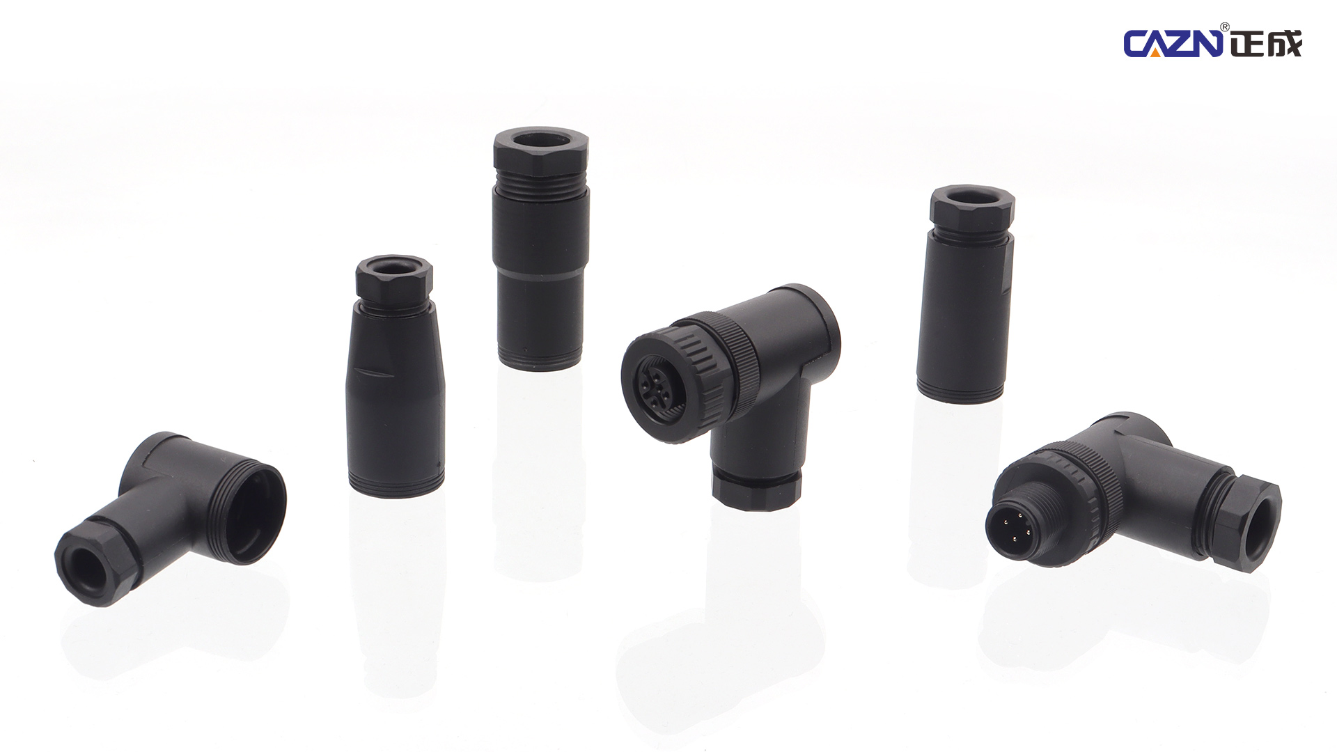 CAZN Custom M12 Field-Assembly Connectors: Modular Solutions